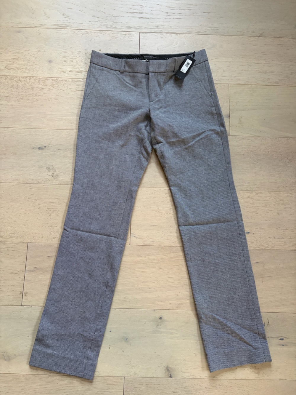 Gray Cropped Pants